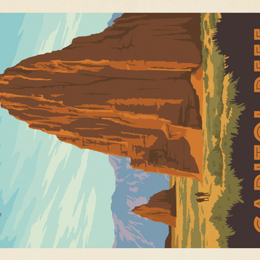 Capitol Reef National Park: Cathedral Valley 500 Jigsaw Puzzle 3D Modell