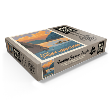 Great Smoky Mountains National Park: Fontana Lake 100 Jigsaw Puzzle box view1