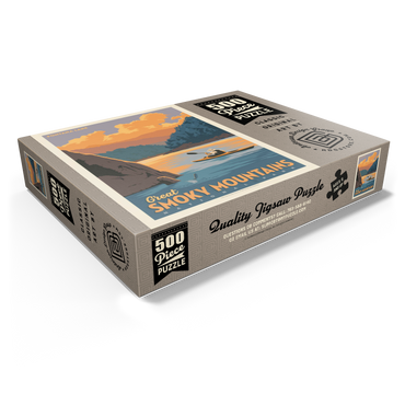 Great Smoky Mountains National Park: Fontana Lake 500 Jigsaw Puzzle box view1