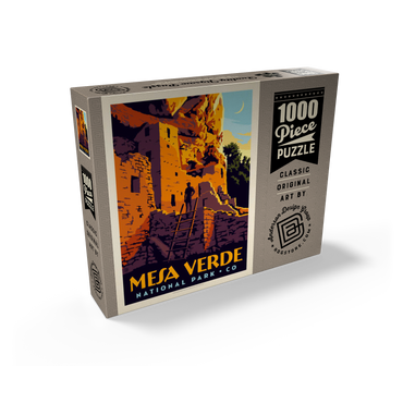 Mesa Verde National Park: Cliff Dwellings 1000 Jigsaw Puzzle box view2