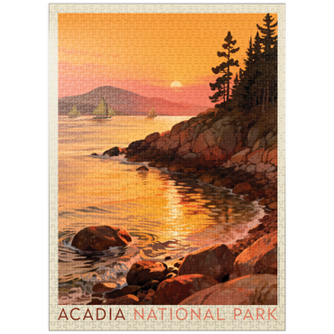 puzzleplate Acadia National Park: Daybreak 1000 Jigsaw Puzzle