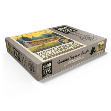 Yellowstone National Park: Roosevelt Lodge 1000 Jigsaw Puzzle box view1