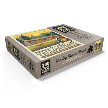 Yellowstone National Park: Roosevelt Lodge 300 Jigsaw Puzzle box view1
