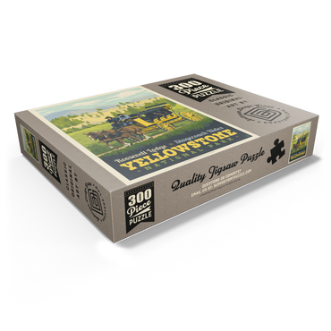 Yellowstone National Park: Stage Coach Adventure 300 Jigsaw Puzzle box view1