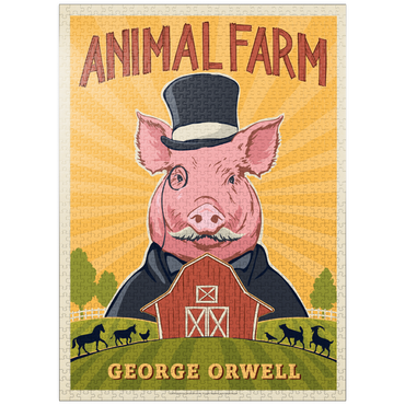 puzzleplate Animal Farm: George Orwell 1000 Jigsaw Puzzle