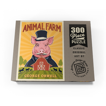Animal Farm: George Orwell 300 Jigsaw Puzzle box view3