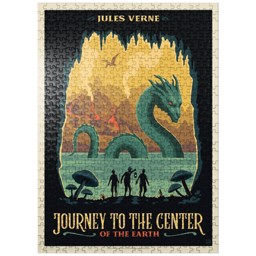 puzzleplate Journey To The Center Of The Earth: Jules Vern 500 Jigsaw Puzzle