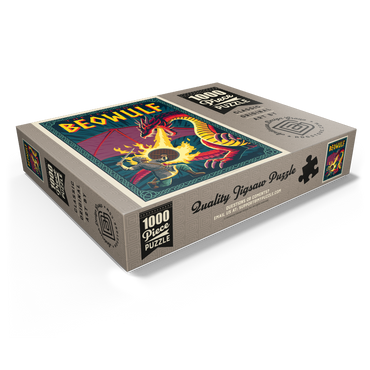 The Legend Of Beowulf 1000 Jigsaw Puzzle box view1