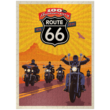 puzzleplate 100th Anniversary Of Route 66 - Bikers Ride 300 Jigsaw Puzzle