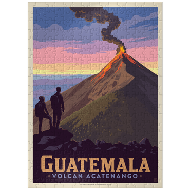 puzzleplate Guatemala: Volcan Acatenango 300 Jigsaw Puzzle