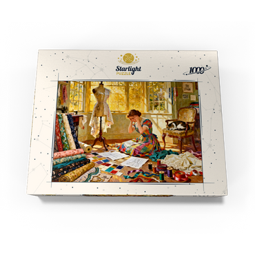 Sunlit Sewing Studio Dressmaking Scene 1000 Jigsaw Puzzle box view3