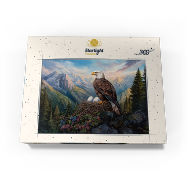Majestic Bald Eagle Nest Mountain Wilderness 300 Jigsaw Puzzle box view3