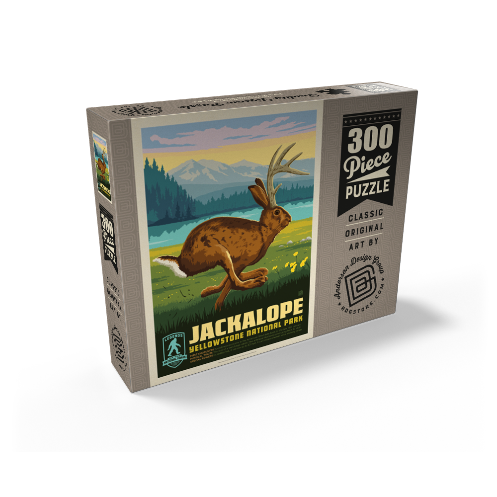 Legends Of The National Parks: Grand Tetons Jackalope – Vintage-Poster Als 1000 Teile Puzzle Für Erwachsene – Exklusives Design Von Anderson Design Group Legends Of The National Parks: Grand Tetons Jackalope – Vintage-Poster Als 1000 Teile Puzzle Für Erwachsene – Exklusives Design Von Anderson Design Group