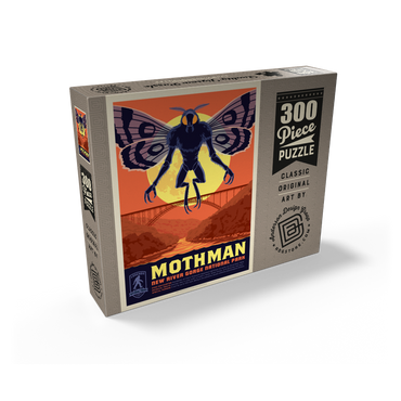 Legends Of The National Parks: New River Gorge's MothMan Returns 300 Jigsaw Puzzle box view2