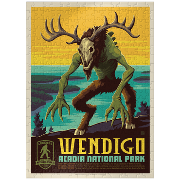 puzzleplate Legends Of The National Parks: Acadia's Wendigo 300 Jigsaw Puzzle
