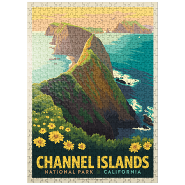 puzzleplate Channel Islands National Park: Inspiration Point 500 Jigsaw Puzzle
