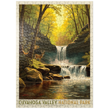 puzzleplate Cuyahoga Valley National Park: Evening Hush 500 Jigsaw Puzzle