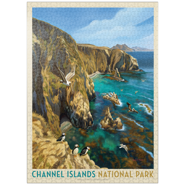 puzzleplate Channel Islands National Park: Birds Of A Feather 1000 Jigsaw Puzzle