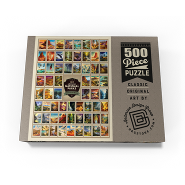 63 Image National Park Print: by Arden von Haeger 500 Jigsaw Puzzle box view3