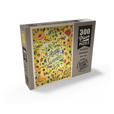 Happy Summer Fruit and Floral Garden 300 Jigsaw Puzzle box view2