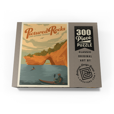Pictured Rocks, MI: Lake Superior 300 Jigsaw Puzzle box view3