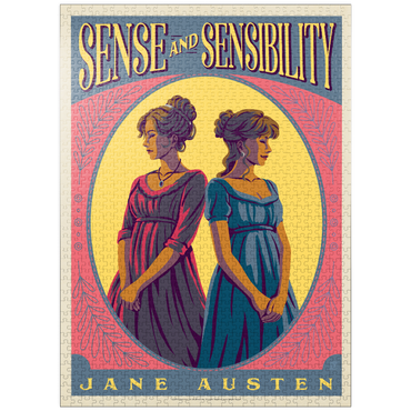 puzzleplate Sense And Sensibility: Jane Austen 1000 Jigsaw Puzzle
