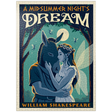 puzzleplate A Midsummer Night's Dream: William Shakespeare 1000 Jigsaw Puzzle