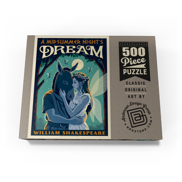 A Midsummer Night's Dream: William Shakespeare 500 Jigsaw Puzzle box view3
