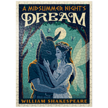 puzzleplate A Midsummer Night's Dream: William Shakespeare 500 Jigsaw Puzzle