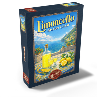 Limoncello - Lemon Terrace, Amalfi Coast 500 Jigsaw Puzzle box view2