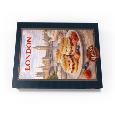 London Scones & Cream Tea – British Afternoon Classic 300 Jigsaw Puzzle box view3