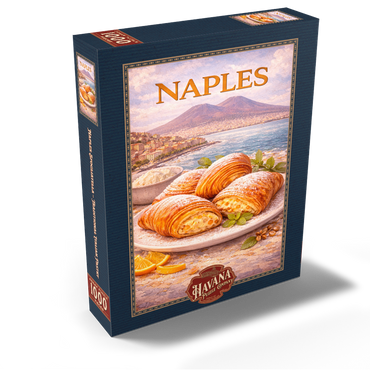 Naples Sfogliatella – Traditional Italian Pastry 1000 Jigsaw Puzzle box view2