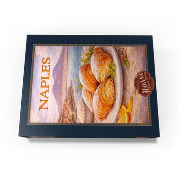 Naples Sfogliatella – Traditional Italian Pastry 1000 Jigsaw Puzzle box view3