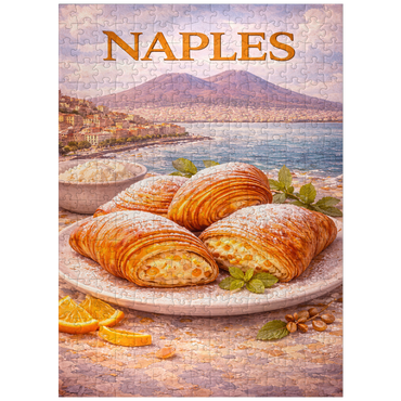 puzzleplate Naples Sfogliatella – Traditional Italian Pastry 300 Jigsaw Puzzle