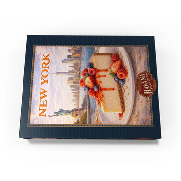 New York Cheesecake – Iconic American Dessert 300 Jigsaw Puzzle box view3