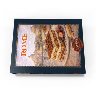 Rome Tiramisu – Classic Italian Coffee Dessert 300 Jigsaw Puzzle box view3