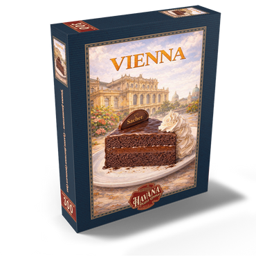 Vienna Sachertorte – Classic Austrian Chocolate Cake 300 Jigsaw Puzzle box view2
