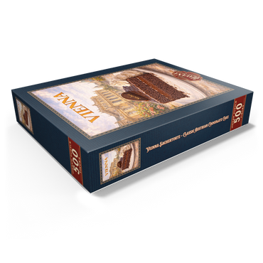 Vienna Sachertorte – Classic Austrian Chocolate Cake 500 Jigsaw Puzzle box view1