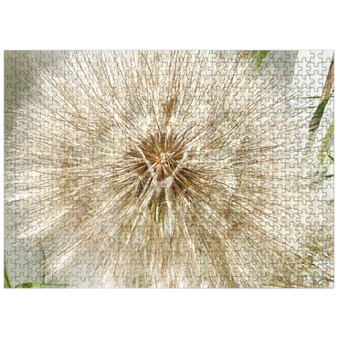 puzzleplate Dandelion Poof 500 Jigsaw Puzzle