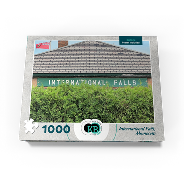 International Falls, Minnesota 1000 Jigsaw Puzzle box view3