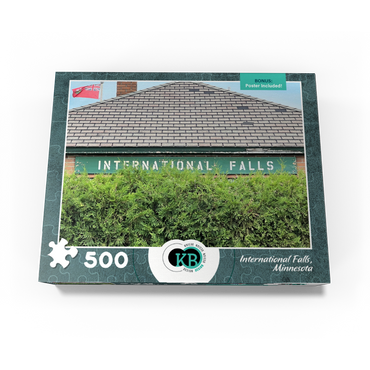 International Falls, Minnesota 500 Jigsaw Puzzle box view3