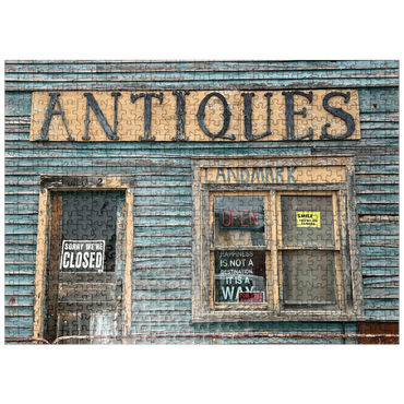 puzzleplate Antique Storefront, Minnesota 500 Jigsaw Puzzle