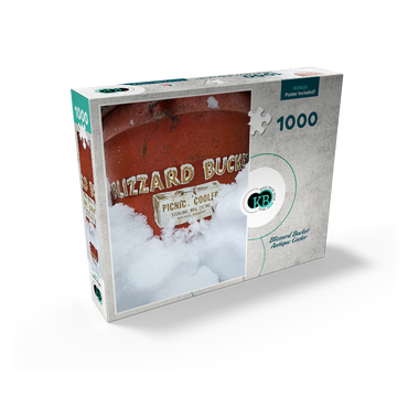 Blizzard Bucket Antique Cooler 1000 Jigsaw Puzzle box view2