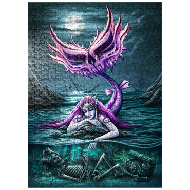 puzzleplate Davy Jones' Locker Mermaid - Sarah Richter 500 Jigsaw Puzzle