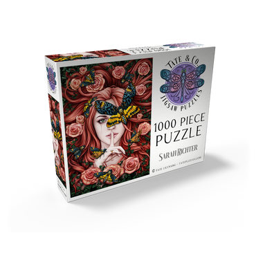 Lady Moth Roses - Sarah Richter 1000 Jigsaw Puzzle box view2