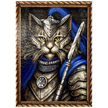 puzzleplate Lord Scratch Knight - Sarah Richter 500 Jigsaw Puzzle