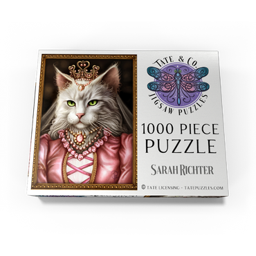Purrincess Cat Princess - Sarah Richter 1000 Jigsaw Puzzle box view3