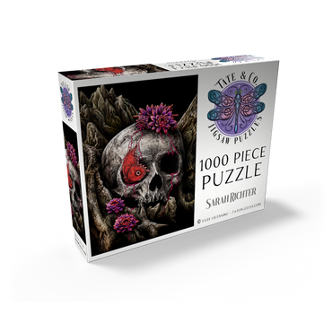A Glance of Evanescence Skull - Sarah Richter 1000 Jigsaw Puzzle box view2