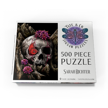 A Glance of Evanescence Skull - Sarah Richter 500 Jigsaw Puzzle box view3
