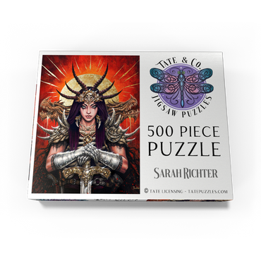 Aurora Mortis Samurai Warrior - Sarah Richter 500 Jigsaw Puzzle box view3